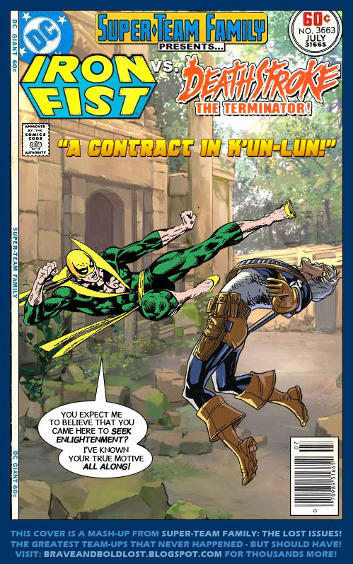 Super-Team Family: The Lost Issues!: Iron Fist Vs. Deathstroke